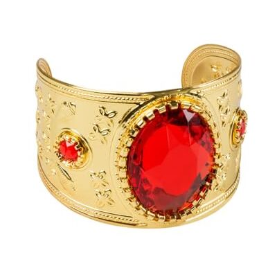 Boland 64463 armband Garnet of The Nile goud / rood Boland 64463 armband Garnet of The Nile goud / rood