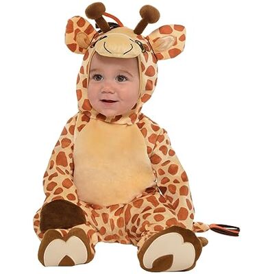 amscan 9902078 babykostuum giraf, 12-24 maanden, geel amscan 9902078 babykostuum giraf, 12-24 maanden, geel