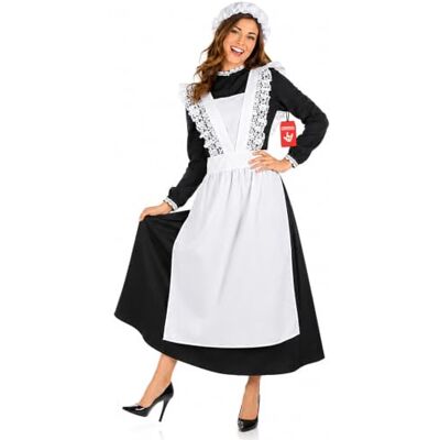 Fun Shack Fun Shake Victoriaanse jurk voor dames, renaissance en middeleeuws kostuum, Halloween, volwassenen, XL Fun Shack Fun Shake Victoriaanse jurk voor dames, renaissance en middeleeuws kostuum, Halloween, volwassenen, XL