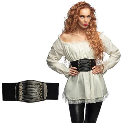 Boland Pirates Rachel Corset, dames, onbekend, 81035, zwart, maat M/L Boland Pirates Rachel Corset, dames, onbekend, 81035, zwart, maat M/L