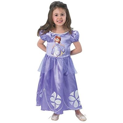 RUBIE'S Kostuum voor kinderen, prinses Sofia maat S 3-4 jaar I-889547S RUBIE'S Kostuum voor kinderen, prinses Sofia maat S 3-4 jaar I-889547S