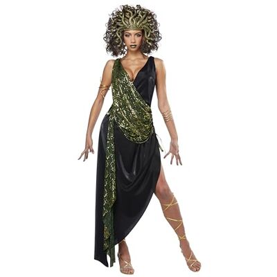 California Costumes Sedusa, 01431XS, kostuum voor volwassenen, meerkleurig, maat XS California Costumes Sedusa, 01431XS, kostuum voor volwassenen, meerkleurig, maat XS