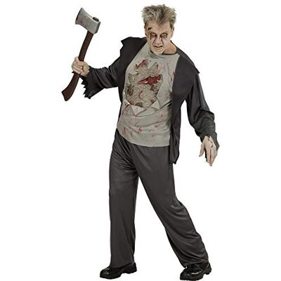W WIDMANN MILANO Party Fashion Widmann Zombiekostuum, gescheurde jas, broek, Halloween, carnaval, themafeest W WIDMANN MILANO Party Fashion Widmann Zombiekostuum, gescheurde jas, broek, Halloween, carnaval, themafeest