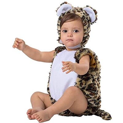 Dress Up America Luipaard kostuum voor baby's – verkleedkleding voor baby's en dieren – kostuum en hoed voor kinderen Dress Up America Luipaard kostuum voor baby's – verkleedkleding voor baby's en dieren – kostuum en hoed voor kinderen