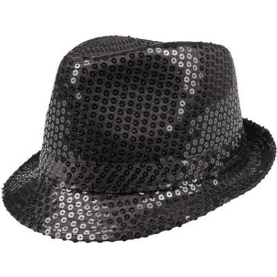 Boland Uniseks paillettenhoed, disco-outfit, accessoire, carnaval, kostuum, themafeest Boland Uniseks paillettenhoed, disco-outfit, accessoire, carnaval, kostuum, themafeest