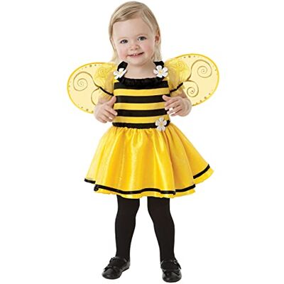amscan 9918189 999673 Stinger Bee kostuum voor kinderen van 3 tot 4 jaar, geel amscan 9918189 999673 Stinger Bee kostuum voor kinderen van 3 tot 4 jaar, geel