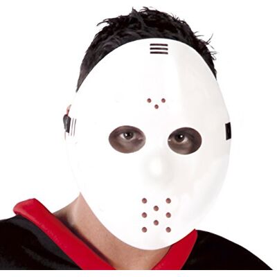 FIESTAS GUIRCA Guirca Fiestas GUI2456 Hockey Masker, wit FIESTAS GUIRCA Guirca Fiestas GUI2456 Hockey Masker, wit