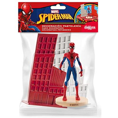 dekora Spiderman set Marvel verjaardagstaartdecoratie 3 stuks taartdecoratie of dessert voor kinderen dekora Spiderman set Marvel verjaardagstaartdecoratie 3 stuks taartdecoratie of dessert voor kinderen