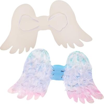 Baker Ross FX807 engelenvleugels set van 3 kerst- en kerstkostuums voor kinderen Baker Ross FX807 engelenvleugels set van 3 kerst- en kerstkostuums voor kinderen