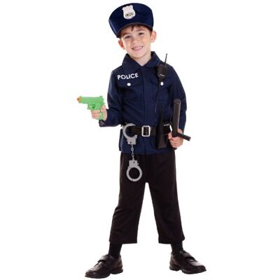 amscan Riethmueller Ccs00005 Kostuum/accessoires voor politieagenten, jongens, 3-6 jaar, bruin amscan Riethmueller Ccs00005 Kostuum/accessoires voor politieagenten, jongens, 3-6 jaar, bruin