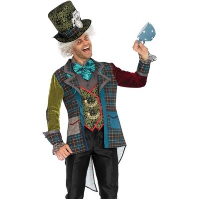 Leg Avenue Deluxe Mad Hatter Adult Sized Costumes Femme (lot de 1) Taille: XL (EUR 46-48) Leg Avenue Deluxe Mad Hatter Adult Sized Costumes Femme (lot de 1) Taille: XL (EUR 46-48)