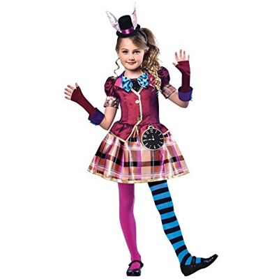 amscan Alice in Wonderland meisjeskostuum gekke hoedenmaker Mad Hatter (7-8 jaar) amscan Alice in Wonderland meisjeskostuum gekke hoedenmaker Mad Hatter (7-8 jaar)