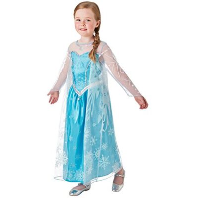 Disney Rubie's Officieel kostuum luxe Elsa-kostuum maat L I-630034L Disney Rubie's Officieel kostuum luxe Elsa-kostuum maat L I-630034L