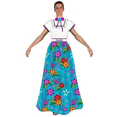 ATOSA colombiaans kostuum dames volwassenen XL ATOSA colombiaans kostuum dames volwassenen XL