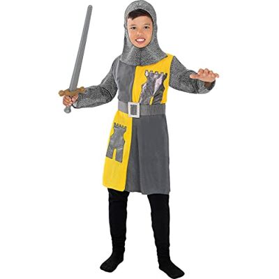 Funidelia Middeleeuws middeleeuws ridderkostuum voor jongens Kinderkostuum en accessoires voor Halloween, carnaval en feesten Grijs/Zilver Funidelia Middeleeuws middeleeuws ridderkostuum voor jongens Kinderkostuum en accessoires voor Halloween, carnaval en feesten Grijs/Zilver