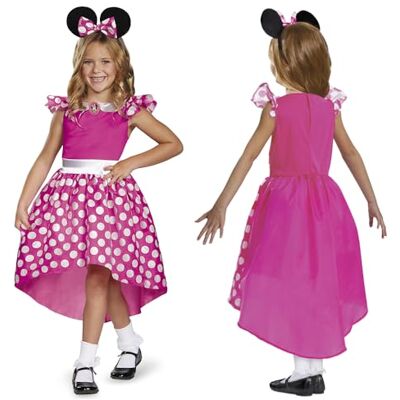 Disney LIRAGRAM Kostuum Minnie, roze, klassiek, maat 3-4 jaar (361-129449MEU_0192995138995) Disney LIRAGRAM Kostuum Minnie, roze, klassiek, maat 3-4 jaar (361-129449MEU_0192995138995)