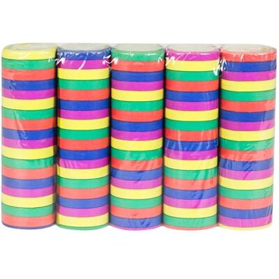 Boland 76050 Luchtslingers 5 kleuren, 5 stuks, lengte 400 cm, moeilijk ontvlambaar, meerkleurig, carnaval, verjaardag, decoratie, disco, kinderverjaardag, kleuterschool, tuinfeest, themafeest Boland 76050 Luchtslingers 5 kleuren, 5 stuks, lengte 400 cm, moeilijk ontvlambaar, meerkleurig, carnaval, verjaardag, decoratie, disco, kinderverjaardag, kleuterschool, tuinfeest, themafeest
