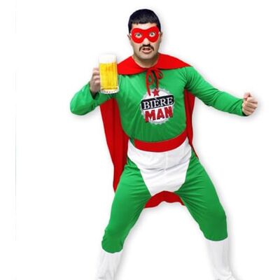 STC Bier Man, Kostuum, groen, Eén maat STC Bier Man, Kostuum, groen, Eén maat