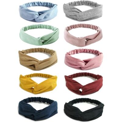 DRESHOW Muizenoren boog hoofdbanden pailletten party decoratie cosplay kostuum voor meisjes en vrouwen, 10 stuks Cross Ribbing 54-5, Eén maat DRESHOW Muizenoren boog hoofdbanden pailletten party decoratie cosplay kostuum voor meisjes en vrouwen, 10 stuks Cross Ribbing 54-5, Eén maat