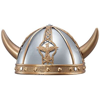 Bristol Novelty Viking-helm voor kinderen, eenheidsmaat, officieel kostuumaccessoire Bristol Novelty Viking-helm voor kinderen, eenheidsmaat, officieel kostuumaccessoire