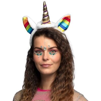Boland 04249 Tiare Rainbow Unicorn, eenhoorn, fantasie, pluche, carnaval, themafeest, verkleedpartij, theater Boland 04249 Tiare Rainbow Unicorn, eenhoorn, fantasie, pluche, carnaval, themafeest, verkleedpartij, theater