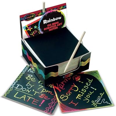 Melissa & Doug Scratch Art Voor jongens of meisjes 3+ Notitieblok Melissa & Doug Scratch Art Voor jongens of meisjes 3+ Notitieblok