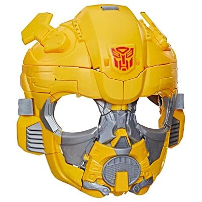 Transformers : Rise of the Beasts, Bumblebee 2-in-1 converteerbaar masker met 22,5 cm figuurmodus, vanaf 6 jaar Transformers : Rise of the Beasts, Bumblebee 2-in-1 converteerbaar masker met 22,5 cm figuurmodus, vanaf 6 jaar