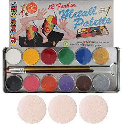 Eulenspiegel Exclusief palet, metaal 12 kleuren Eulenspiegel Exclusief palet, metaal 12 kleuren