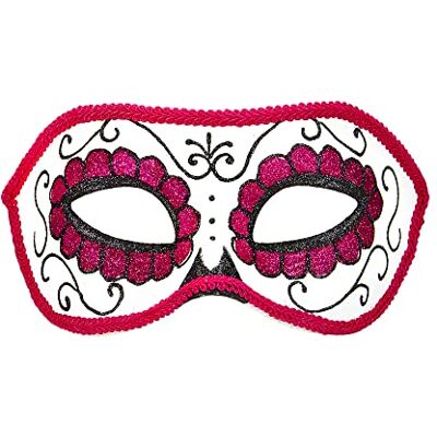 W WIDMANN MILANO Party Fashion Widmann vd-wdm03855 masker Dia de Los Muertos Unisex, meerkleurig, Eén maat W WIDMANN MILANO Party Fashion Widmann vd-wdm03855 masker Dia de Los Muertos Unisex, meerkleurig, Eén maat