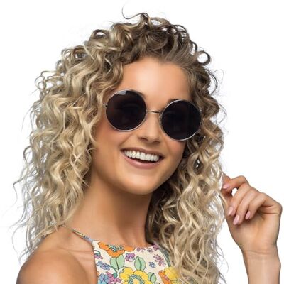 Boland Hippie XL feestbril voor volwassenen, grappige bril, festivals, carnaval, themafeest Boland Hippie XL feestbril voor volwassenen, grappige bril, festivals, carnaval, themafeest