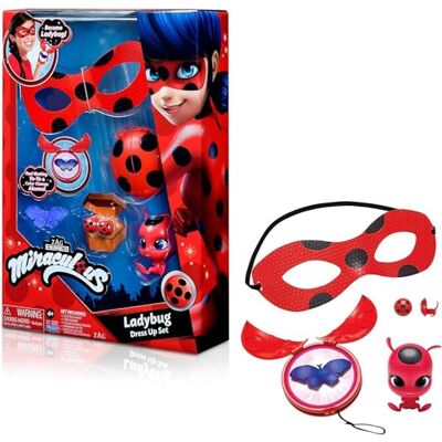 BANDAI Miraculous Ladybug P50601 Transformatieset Ladybug Miraculous kostuum en accessoires BANDAI Miraculous Ladybug P50601 Transformatieset Ladybug Miraculous kostuum en accessoires