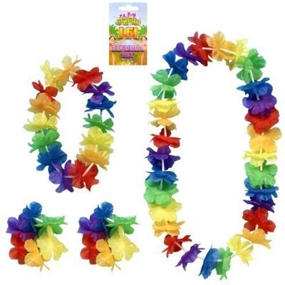 HENBRANDT 4-delige Hawaiiaanse set HENBRANDT 4-delige Hawaiiaanse set