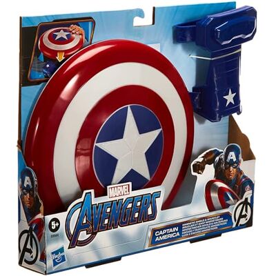 Marvel Avengers, Avengers-End Game, magneetschild en Captain America-handschoenen, meerkleurig Marvel Avengers, Avengers-End Game, magneetschild en Captain America-handschoenen, meerkleurig