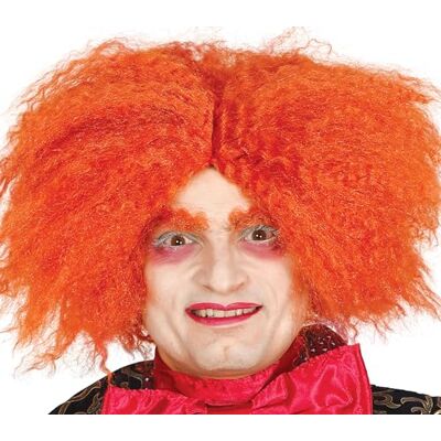 FIESTAS GUIRCA Gekke oranje hoedenmaker pruik (één maat) Kostuumaccessoire voor themafeesten Ideaal voor volwassen mannen Inspiratie sprookjesfiguren Oranje FIESTAS GUIRCA Gekke oranje hoedenmaker pruik (één maat) Kostuumaccessoire voor themafeesten Ideaal voor volwassen mannen Inspiratie sprookjesfiguren Oranje