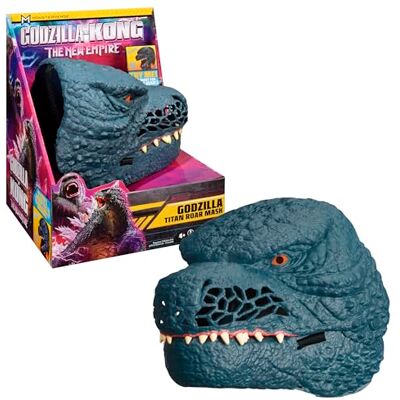 MonsterVerse Godzilla x Kong, masker, met elektronische geluiden geactiveerd met kaakbeweging, Godzilla, voor kinderen vanaf 4 jaar, MN3063 MonsterVerse Godzilla x Kong, masker, met elektronische geluiden geactiveerd met kaakbeweging, Godzilla, voor kinderen vanaf 4 jaar, MN3063