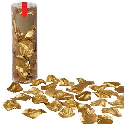 Boland Cilinder met rozenblaadjes, 288 stuks, 10130712, goud, Taglia Unica Boland Cilinder met rozenblaadjes, 288 stuks, 10130712, goud, Taglia Unica