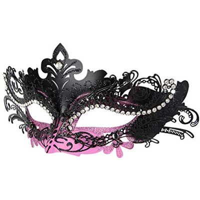 Hoshin Masker voor gemaskerd bal, carnaval, Venetiaans masker voor dames Hoshin Masker voor gemaskerd bal, carnaval, Venetiaans masker voor dames