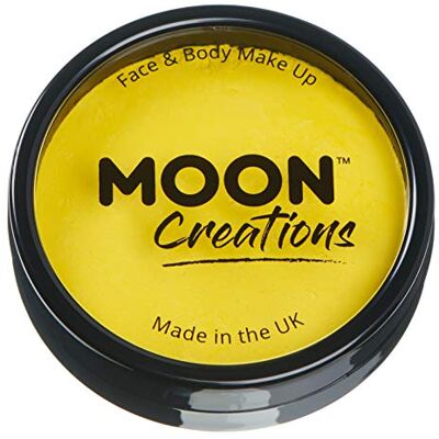 Moon Creations Professionele face paint op waterbasis felgeel Moon Creations Professionele face paint op waterbasis felgeel