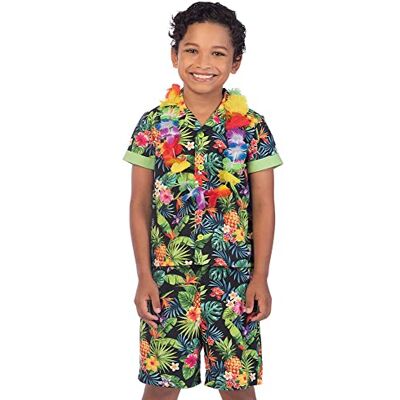 amscan Jongenskostuum 9911429 meerkleurig op zwarte achtergrond, 4-6 jaar (3 stuks) amscan Jongenskostuum 9911429 meerkleurig op zwarte achtergrond, 4-6 jaar (3 stuks)