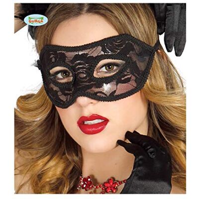 FIESTAS GUIRCA Guirca gui12701 sexy masker, zwart FIESTAS GUIRCA Guirca gui12701 sexy masker, zwart