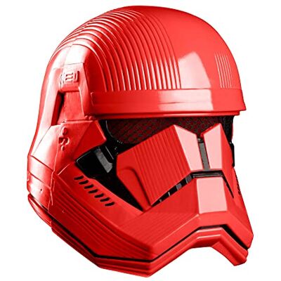 RUBIE'S Disney Star Wars Ep 9 Stormtrooper masker, 2 stuks, rood, één maat RUBIE'S Disney Star Wars Ep 9 Stormtrooper masker, 2 stuks, rood, één maat