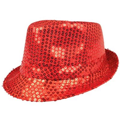 Boland Glitterhoed, uniseks, disco-outfit, disco-accessoire, carnaval, kostuum, themafeest Boland Glitterhoed, uniseks, disco-outfit, disco-accessoire, carnaval, kostuum, themafeest