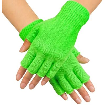 Boland Vingerloze handschoenen voor volwassenen, groen, Eén maat, 01904 Boland Vingerloze handschoenen voor volwassenen, groen, Eén maat, 01904