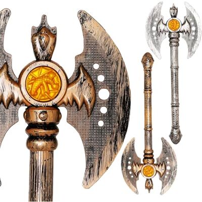 Toyland ® 41 cm (16 inch) realistisch metalen oorlogsbijl speelgoed Thor en Viking rollenspel kostuumaccessoires simulatiespel 1 willekeurig geselecteerd Toyland ® 41 cm (16 inch) realistisch metalen oorlogsbijl speelgoed Thor en Viking rollenspel kostuumaccessoires simulatiespel 1 willekeurig geselecteerd