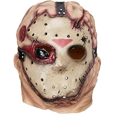 RUBIE'S Rubies Jason Deluxe Mask Overhead Friday The 13th Movie Accessory RUBIE'S Rubies Jason Deluxe Mask Overhead Friday The 13th Movie Accessory