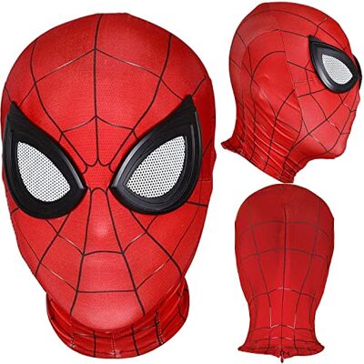 Original Cup Spider Rood masker voor kinderen en volwassenen Superheldenkostuum Elastisch masker van lycra Premium kwaliteit Comics Cosplay Halloween OriginalCup® Original Cup Spider Rood masker voor kinderen en volwassenen Superheldenkostuum Elastisch masker van lycra Premium kwaliteit Comics Cosplay Halloween OriginalCup®