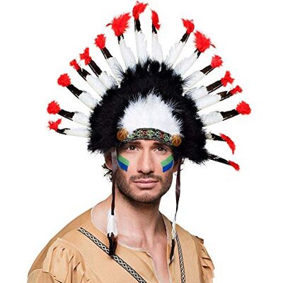 Boland 60707 60707 Indiase hoofdtooi Mohawk Boland 60707 60707 Indiase hoofdtooi Mohawk