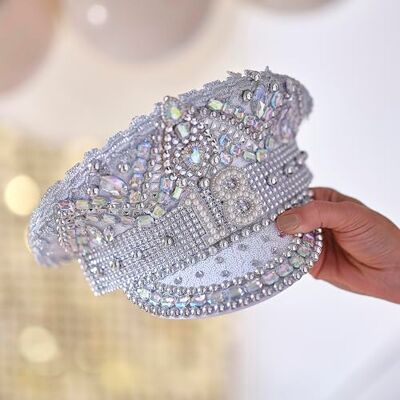 Ginger Ray Zilveren glitterhoed voor 18e verjaardag jongen feestaccessoire M Ginger Ray Zilveren glitterhoed voor 18e verjaardag jongen feestaccessoire M