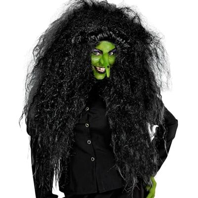 W WIDMANN MILANO Party Fashion Black OVERSIZED FRISE' WIG" in doos - W WIDMANN MILANO Party Fashion Black OVERSIZED FRISE' WIG" in doos -