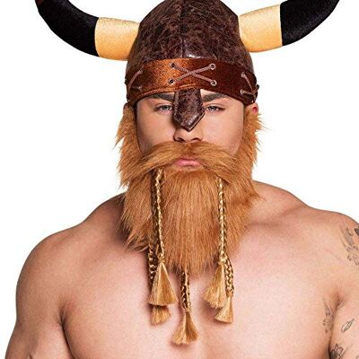 Boland 01847 Vikingbaard, één maat, bruin Boland 01847 Vikingbaard, één maat, bruin